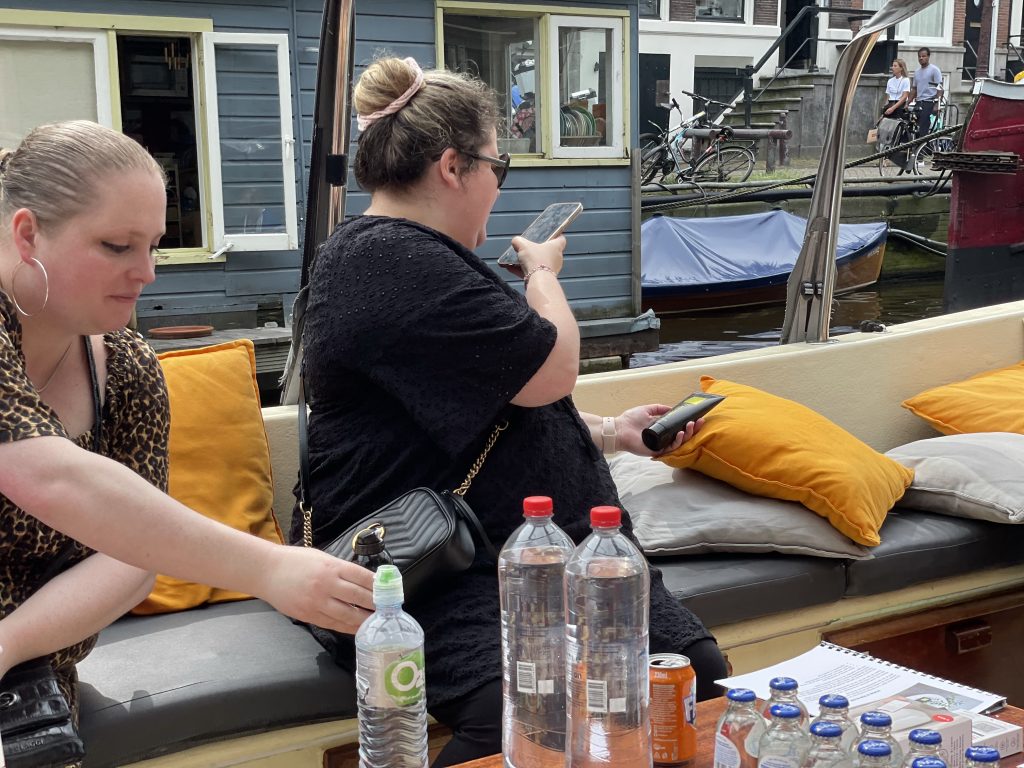 bloggers varen in amsterdam